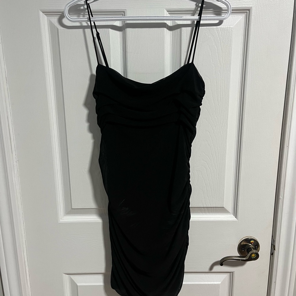 Garage Black Mini Dress
